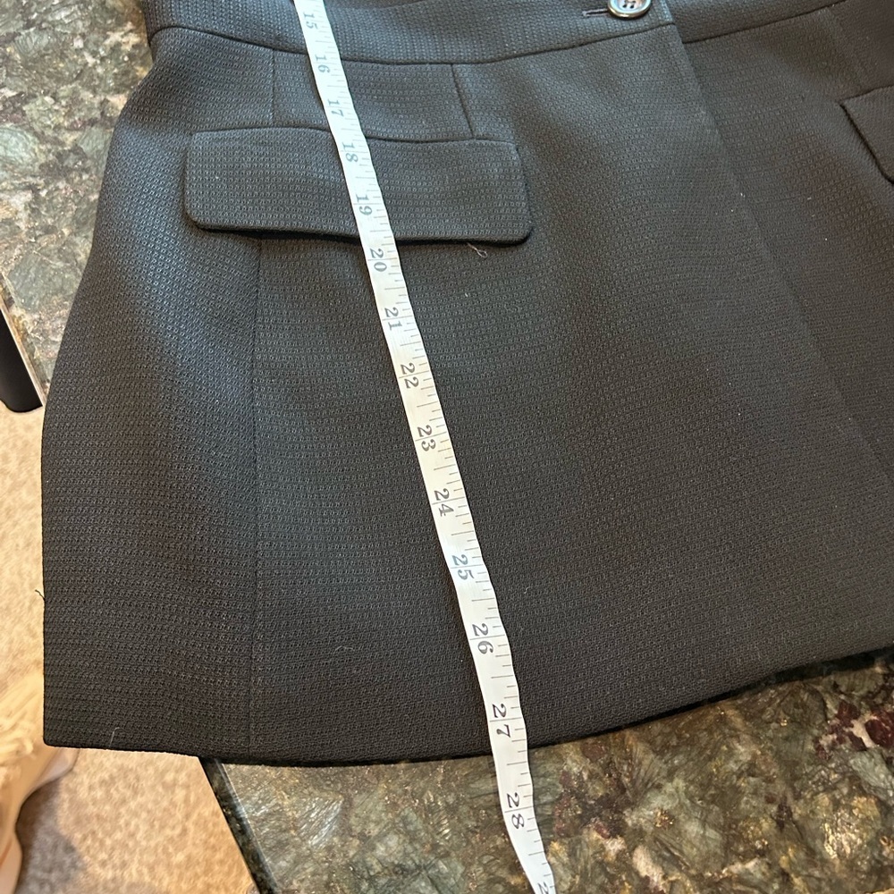 Vintage 90’s Ann Taylor Black 100% wool utility inspired lined blazer. EUC - Picture 10 of 14